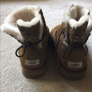 Chestnut UGG boots